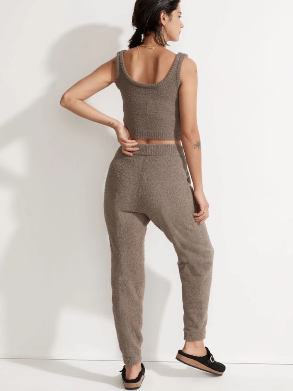SOLD Madewell Bouclé Set (Tank+Joggers)